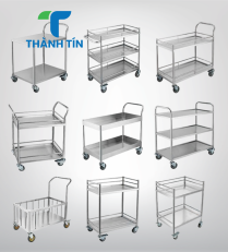 XE ĐẨY INOX PHÒNG SẠCH