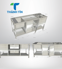 QUẦY PHA CHẾ TRỐNG LƯNG
