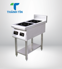 BẾP ĐIỆN TỪ 2 HỌNG CÓ KỆ PHẲNG DƯỚI