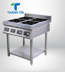 BẾP ĐIỆN TỪ 4 HỌNG CÓ KỆ PHẲNG DƯỚI