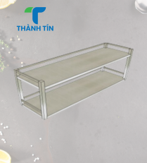 KỆ PHẲNG 2 TẦNG TREO TƯỜNG