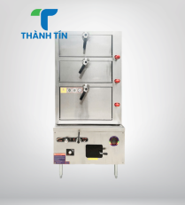 TỦ HẤP HẢI SẢN 3 TẦNG DÙNG GAS