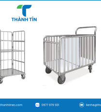 XE ĐẨY INOX ĐỒ VẢI