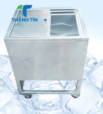 THÙNG ĐÁ INOX CÓ BÁNH XE
