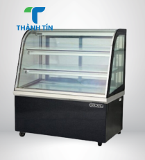 TỦ TRƯNG BÀY CÁNH KÍNH 2 TẦNG 900MM BERJAYA CCS09SB13-2FB