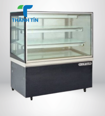 TỦ TRƯNG BÀY CÁNH KÍNH VUÔNG 2 TẦNG 900MM BERJAYA RCS-09SB13-2FB