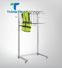 GIÁ TREO QUẦN ÁO DI ĐỘNG PHÒNG SẠCH