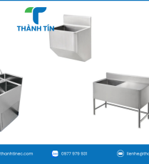 CHẬU RỬA INOX 1 HỘC PHÒNG SẠCH