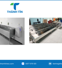 CHẬU RỬA INOX MÁNG DÀI PHÒNG SẠCH