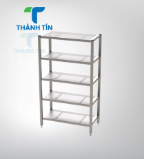 KỆ ĐỤC LỖ 5 TẦNG INOX