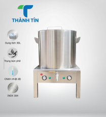 NỒI TRỤNG BÁNH PHỞ 30 LÍT DÙNG ĐIỆN