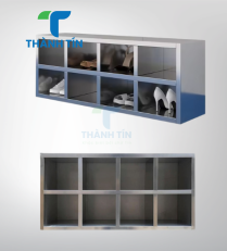 TỦ THAY GIÀY DÉP INOX PHÒNG SẠCH 8 HỘC