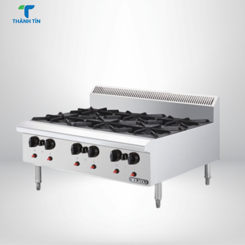 BẾP ÂU 6 HỌNG DÙNG GAS OB6-17