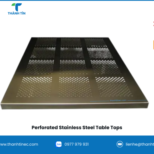 MẶT BÀN INOX ĐỤC LỖ/ PHẲNG