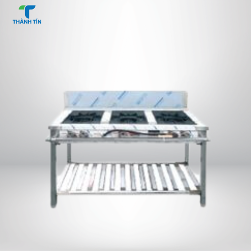 BẾP HÀN QUỐC 3 HỌNG ĐỐT LỚN 1200MM