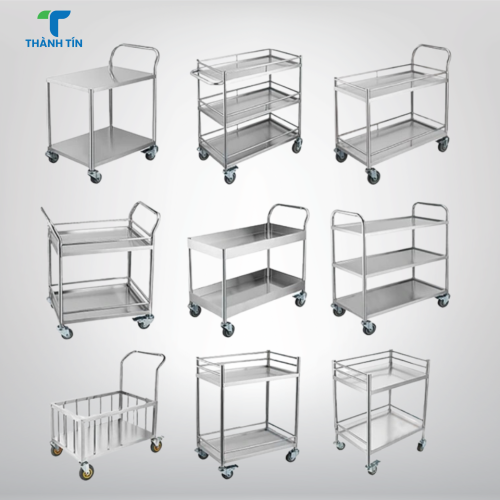 XE ĐẨY INOX PHÒNG SẠCH
