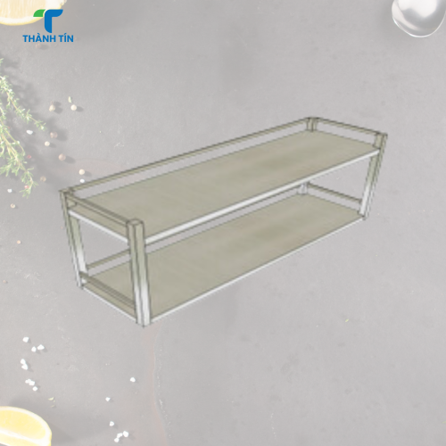 KỆ PHẲNG 2 TẦNG TREO TƯỜNG