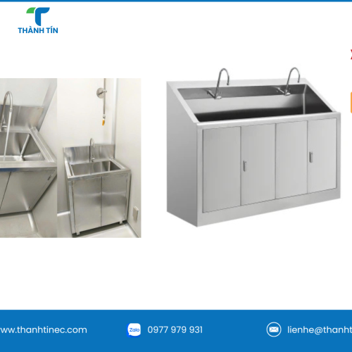 TỦ CHẬU RỬA INOX PHÒNG SẠCH