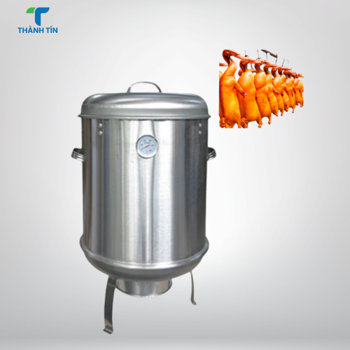 LÒ QUAY VỊT 40 INOX MINI (1-2 CON) DÙNG THAN