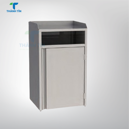 TỦ INOX LỖ XẢ RÁC PHÒNG SẠCH